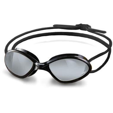Gafas de natación HEAD TIGER RACE MID Gris/Negro 2021 0